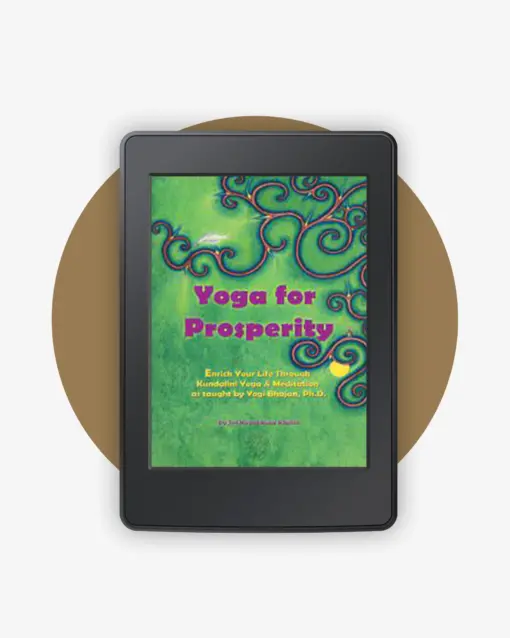Yoga for Prosperity book cover